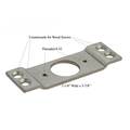 Major Major: LMB-10 - Lock Mounting Bracket For Tubular Latch In Wood Doors MJR-LMB-10